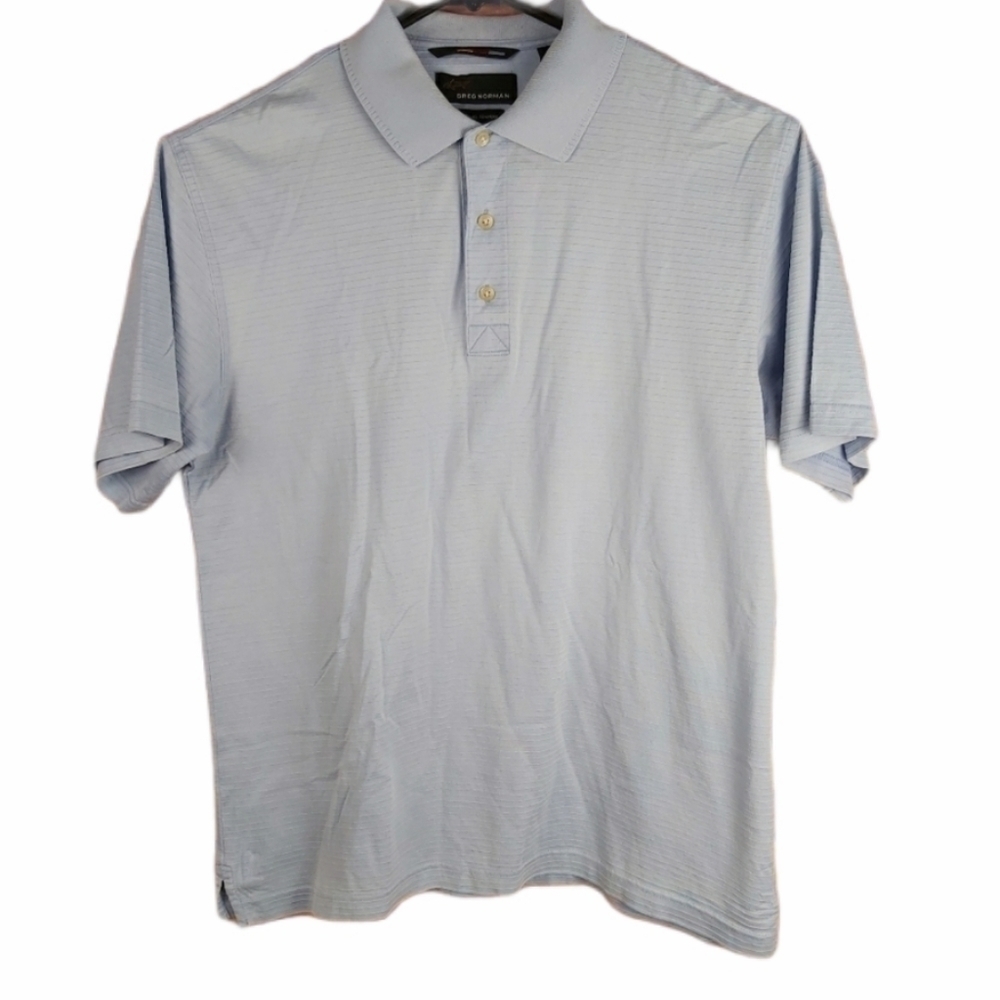 𝅺🍄3/50$🍄 Greg Norman men's polo size small tee shirt
